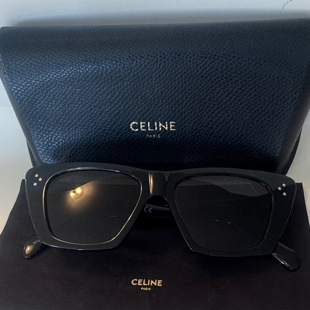 Celine Cat Eye S187 Sunglasses in Acetate - Picture 2 of 10